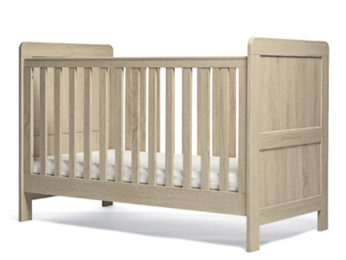 Light hotsell oak cot