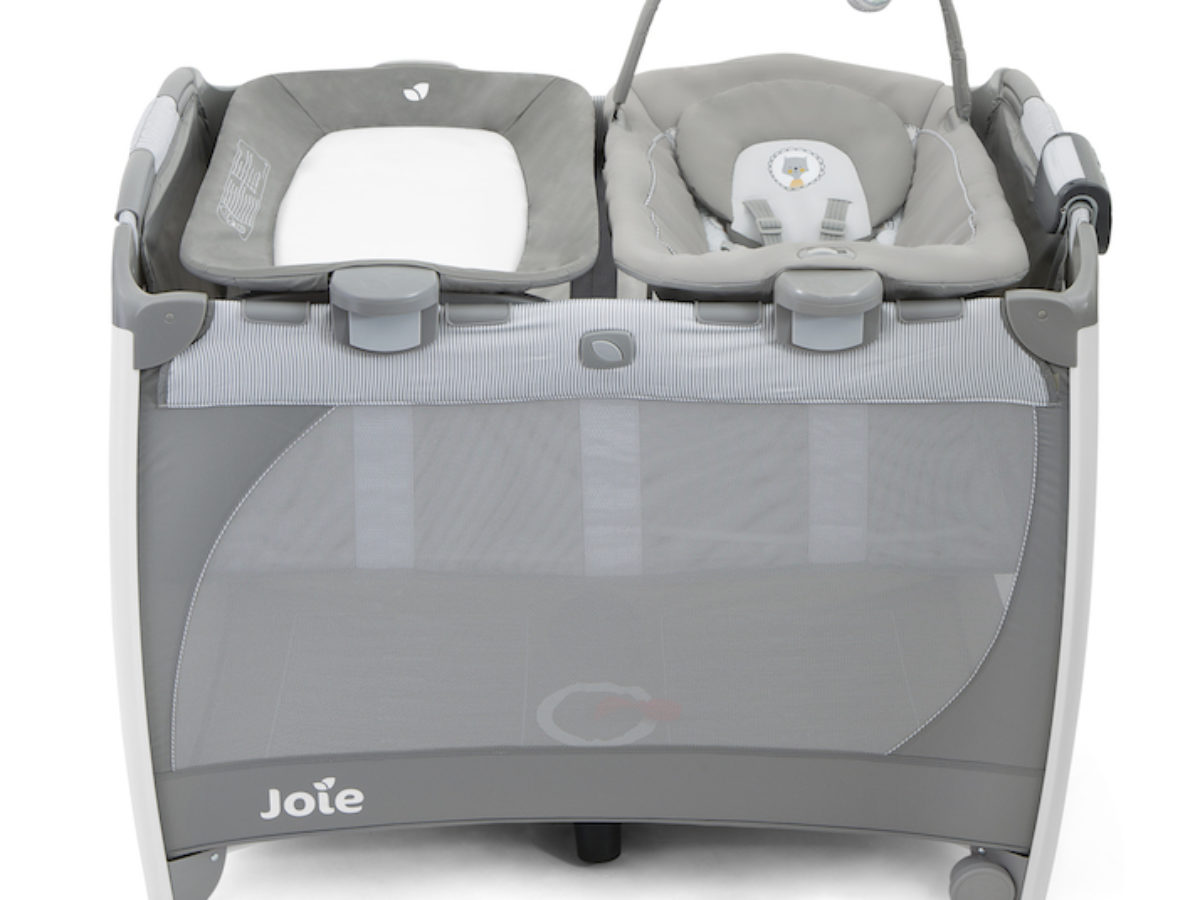 Joie Excursion Change And Bounce Travel Cot Portrait Simply Baby Lancaster