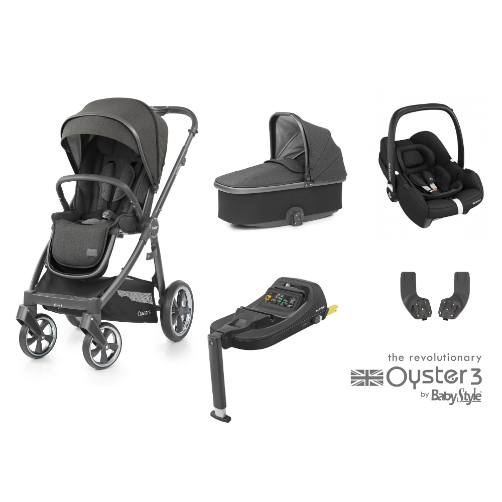 3 seater pushchair