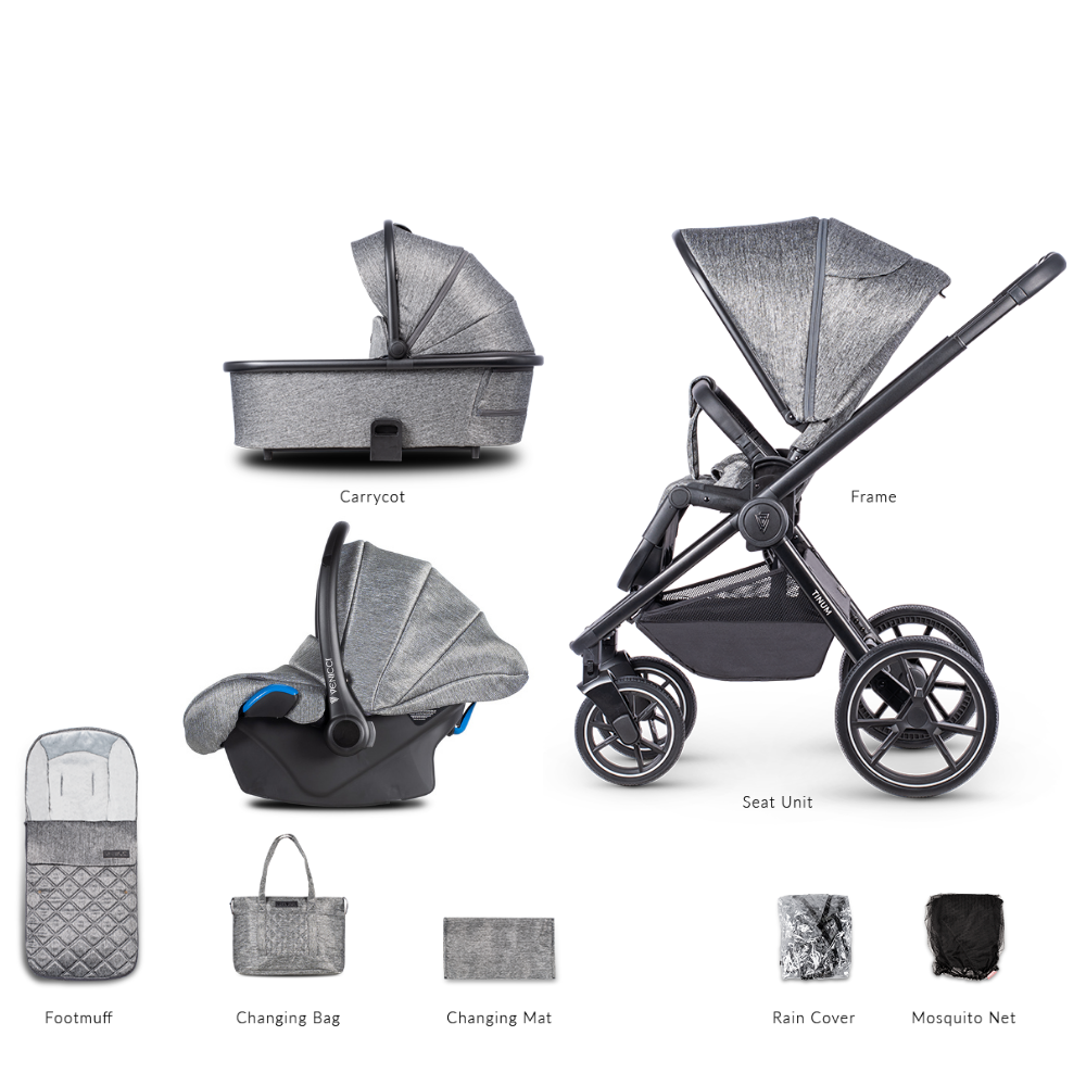 Mamas & Papas Ocarro Essential Bundle - Phantom - Simply Baby Lancaster