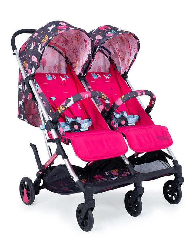 Cosatto Woosh Double Stroller - Unicorn Land - Simply Baby Lancaster