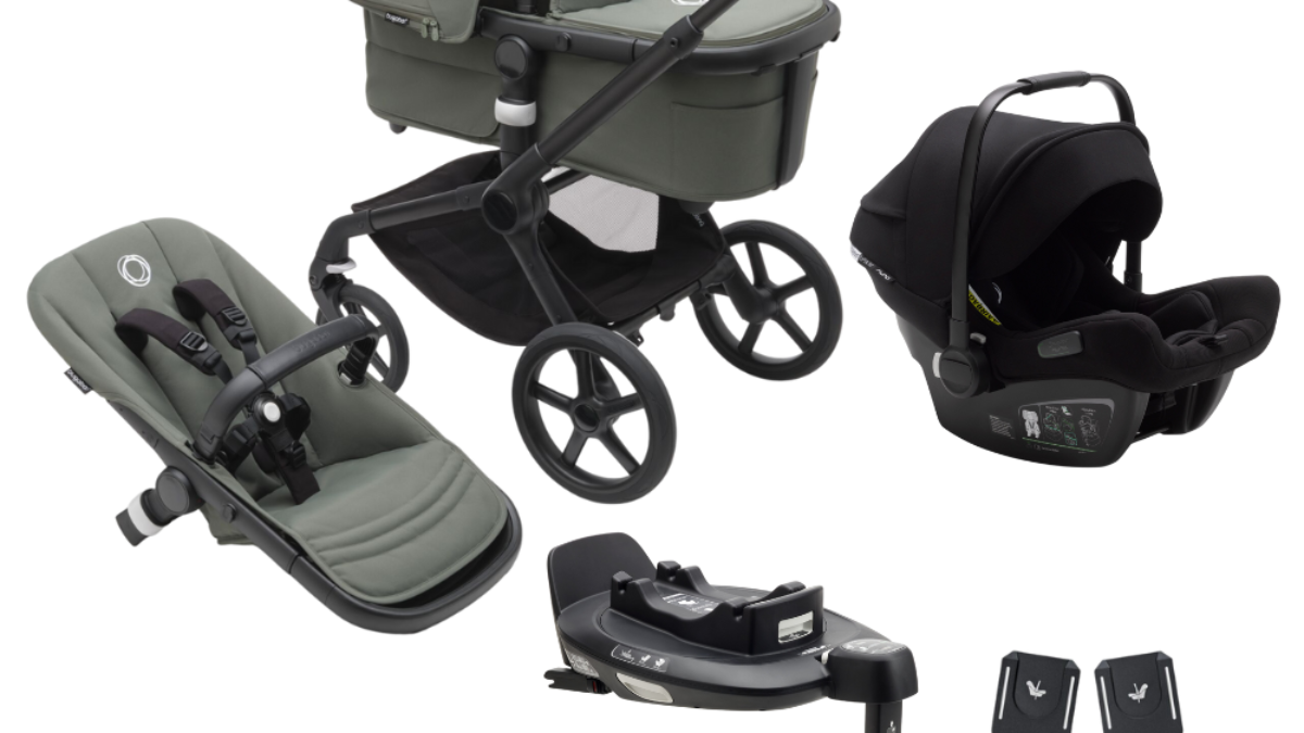 Bugaboo Fox 5 Complete Turtle Air Bundle - Grey Melange - Simply Baby  Lancaster