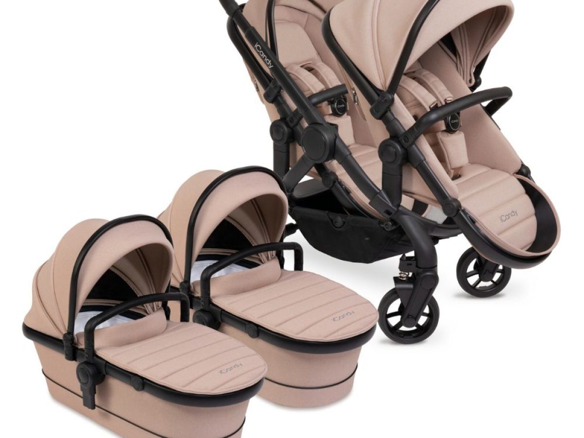 Icandy peach outlet 2 double pram