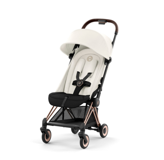 Cybex Coya Stroller in Rose Gold/Off White 